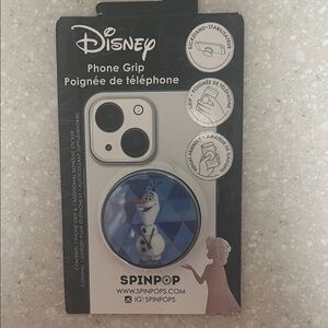 Disney Olaf Phone Grip in Blue and White